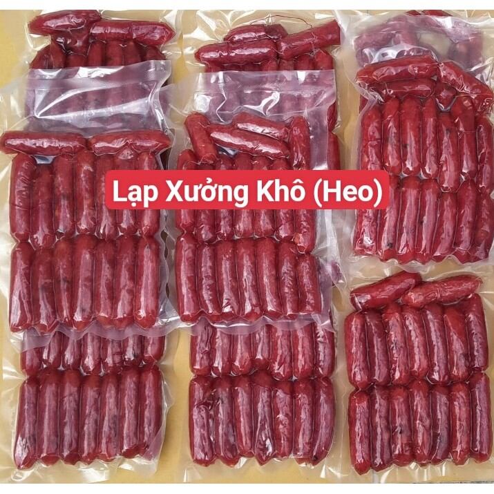 Lạp xưởng khô nạc tiêu đen 500g