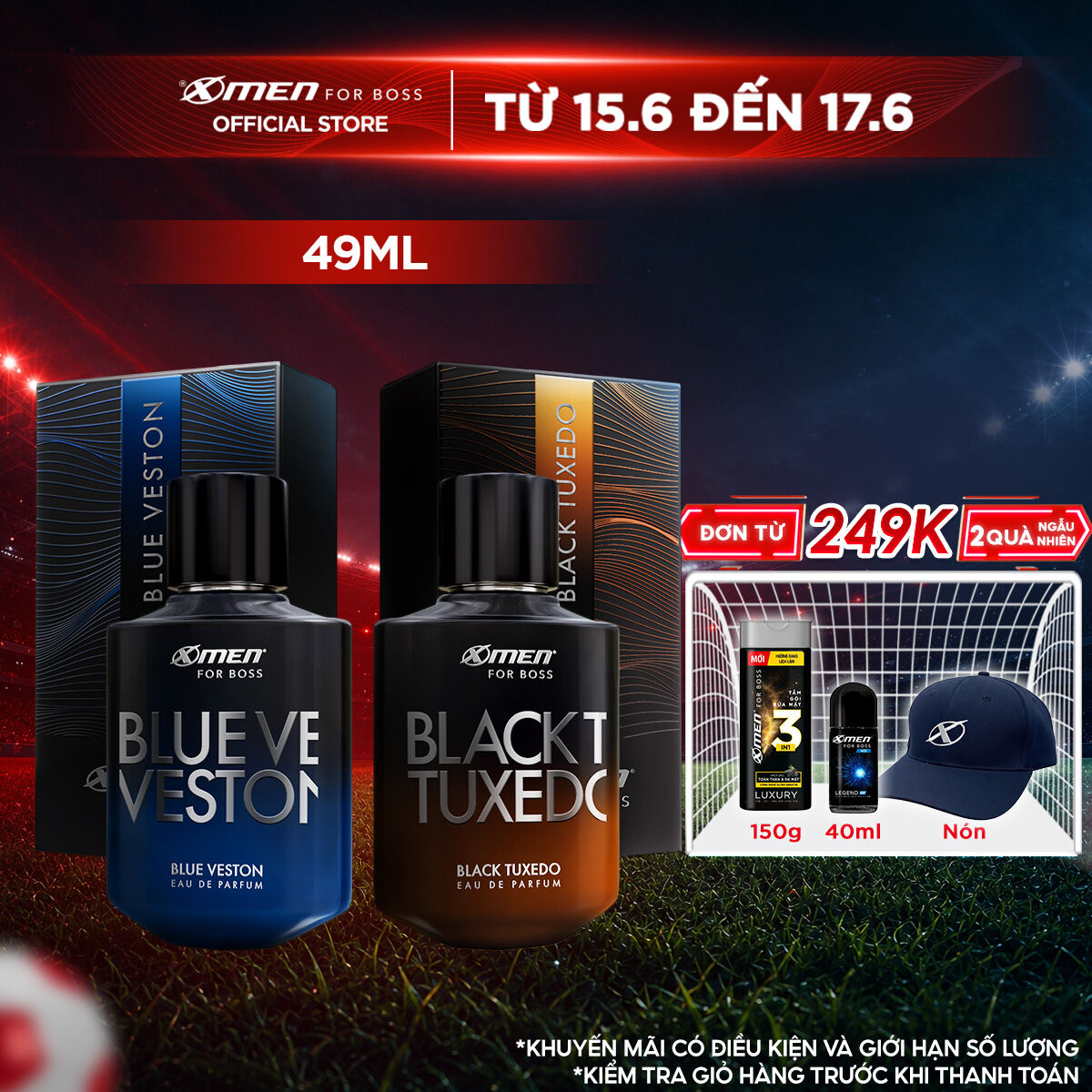 [MỚI RA MẮT] Nước Hoa Nam Cao Cấp EDP X-Men for Boss 49ml-Hương Thơm Thanh Mát Phóng Khoáng Lịch Lãm-Quà Tặng Bạn Trai