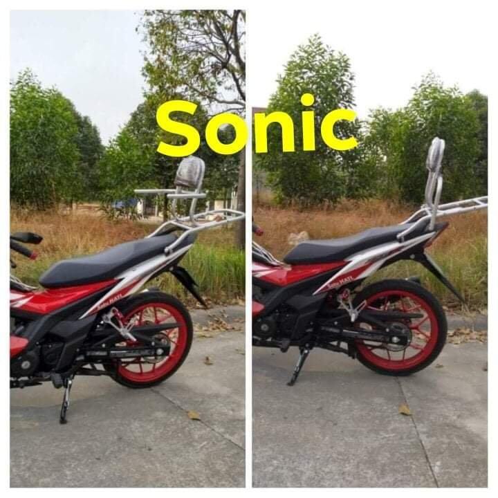 BAGA PHƯỢT lắp cho xe SONIC (tặng kèm xốp bọc gác tay)khi mua trọn bộ có gác tay