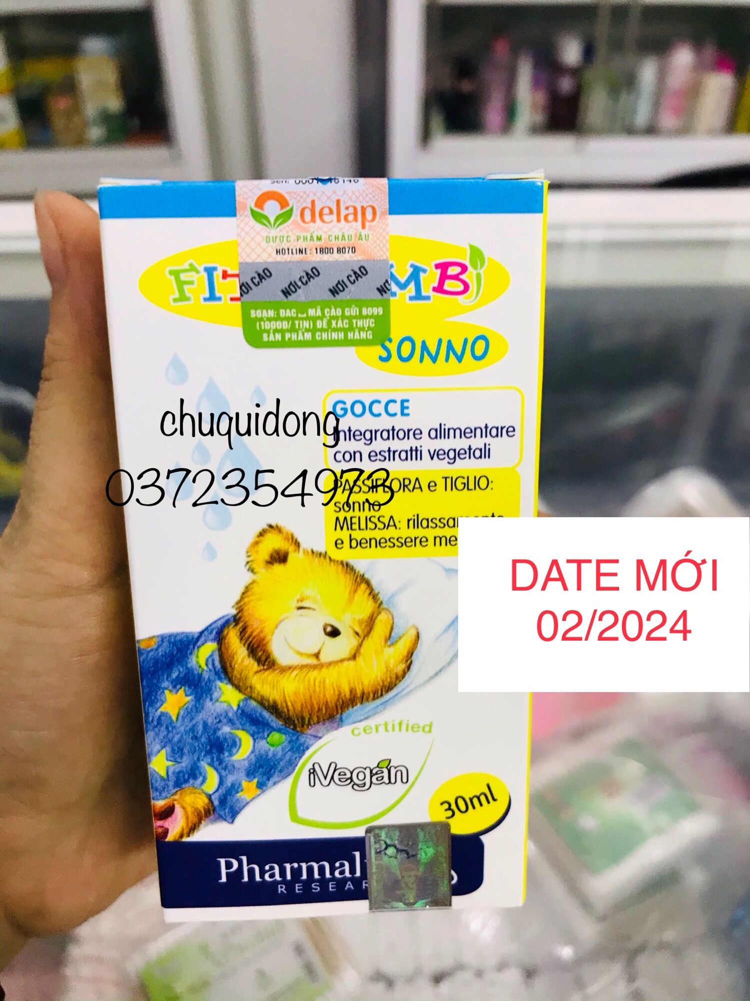 Sonno Fitobimbi giúp cho giấc ngủ của bé sâu hơn ngon hơn