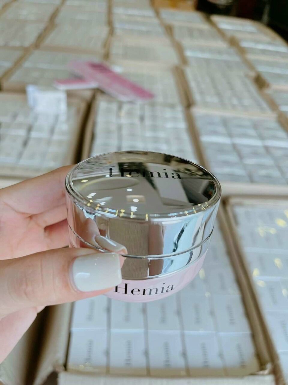 [Chính hãng Hàn Quốc] Kem Đêm Hemia Dưỡng Trắng Da