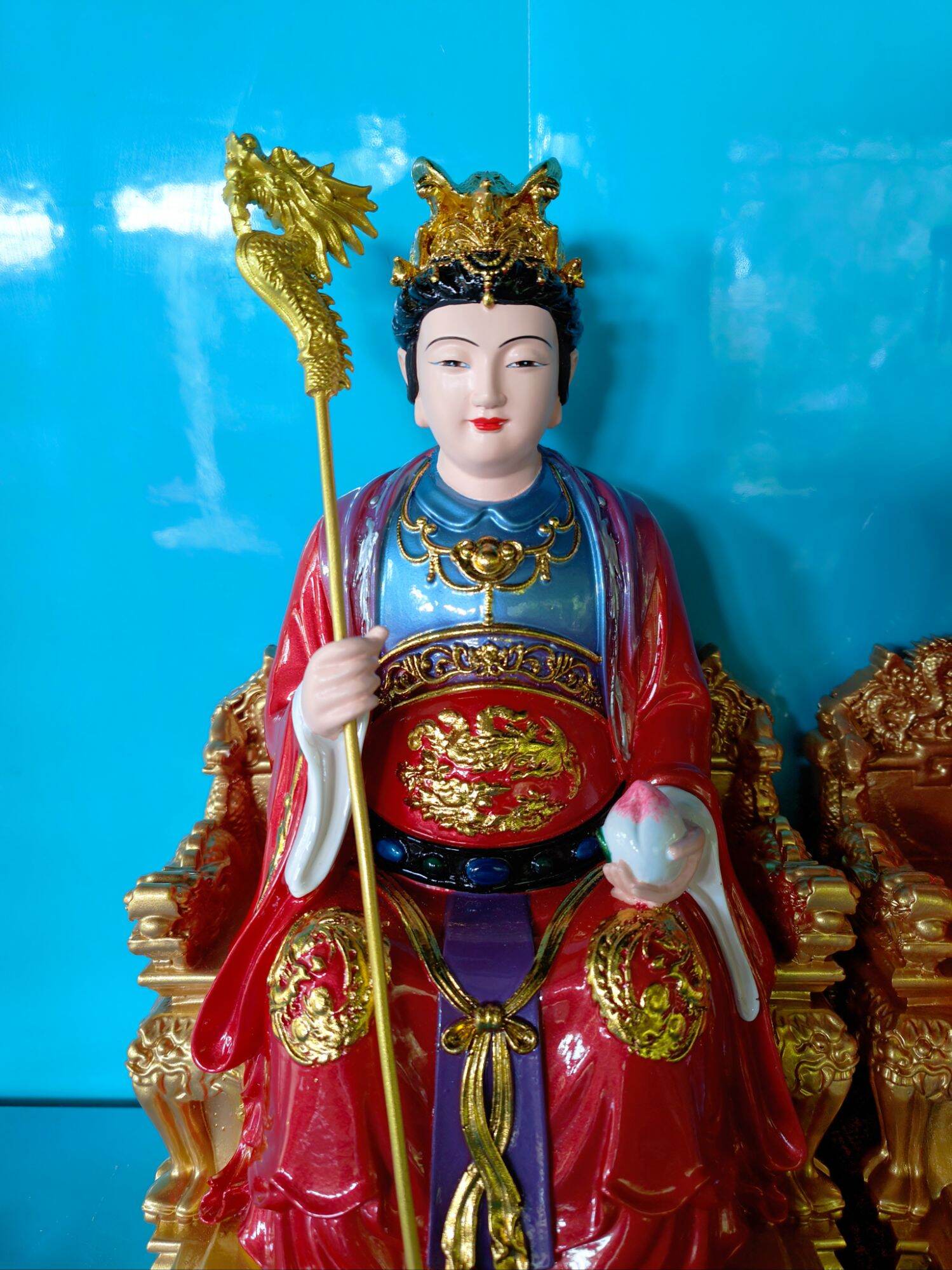 Tượng Ngọc Hoàng, Tây Vương Mẫu cao 30cm