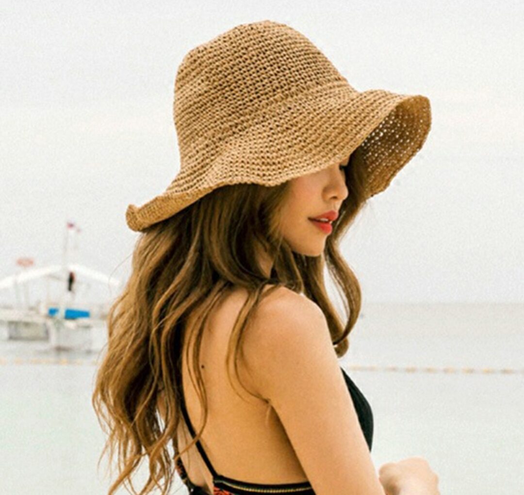 Nón đi biển đẹp gấp gọn