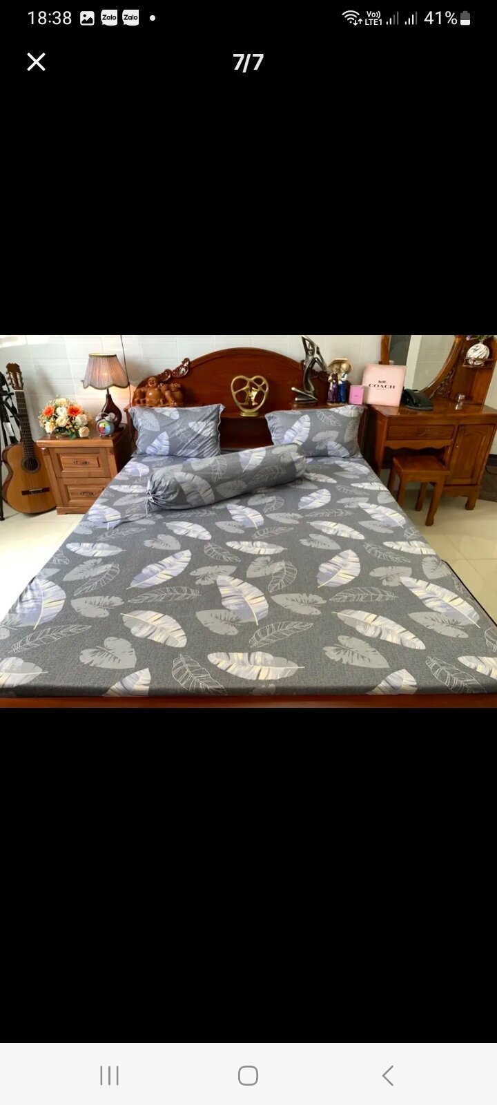 drap thun hàn quốc, bộ ga 4 món không mền