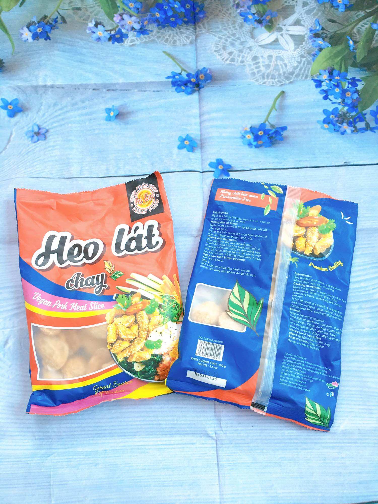 Heo lát chay Âu Lạc gói 100g