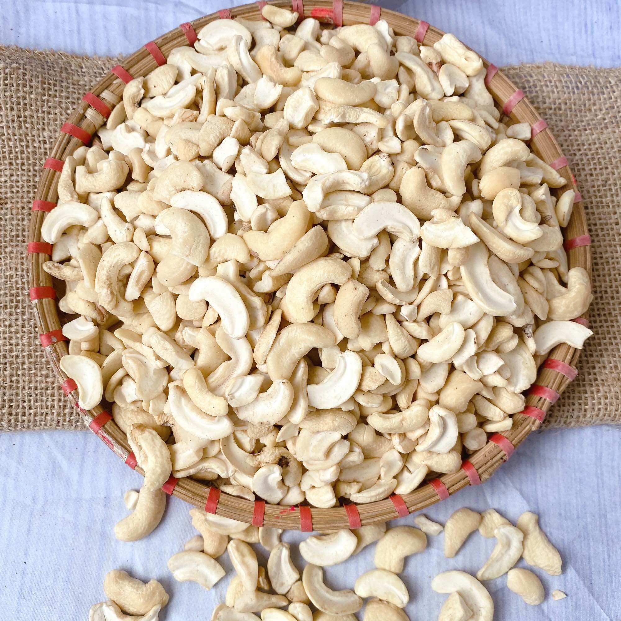 500Gr Hạt điều bể đôi ba làm sữa, làm bánh