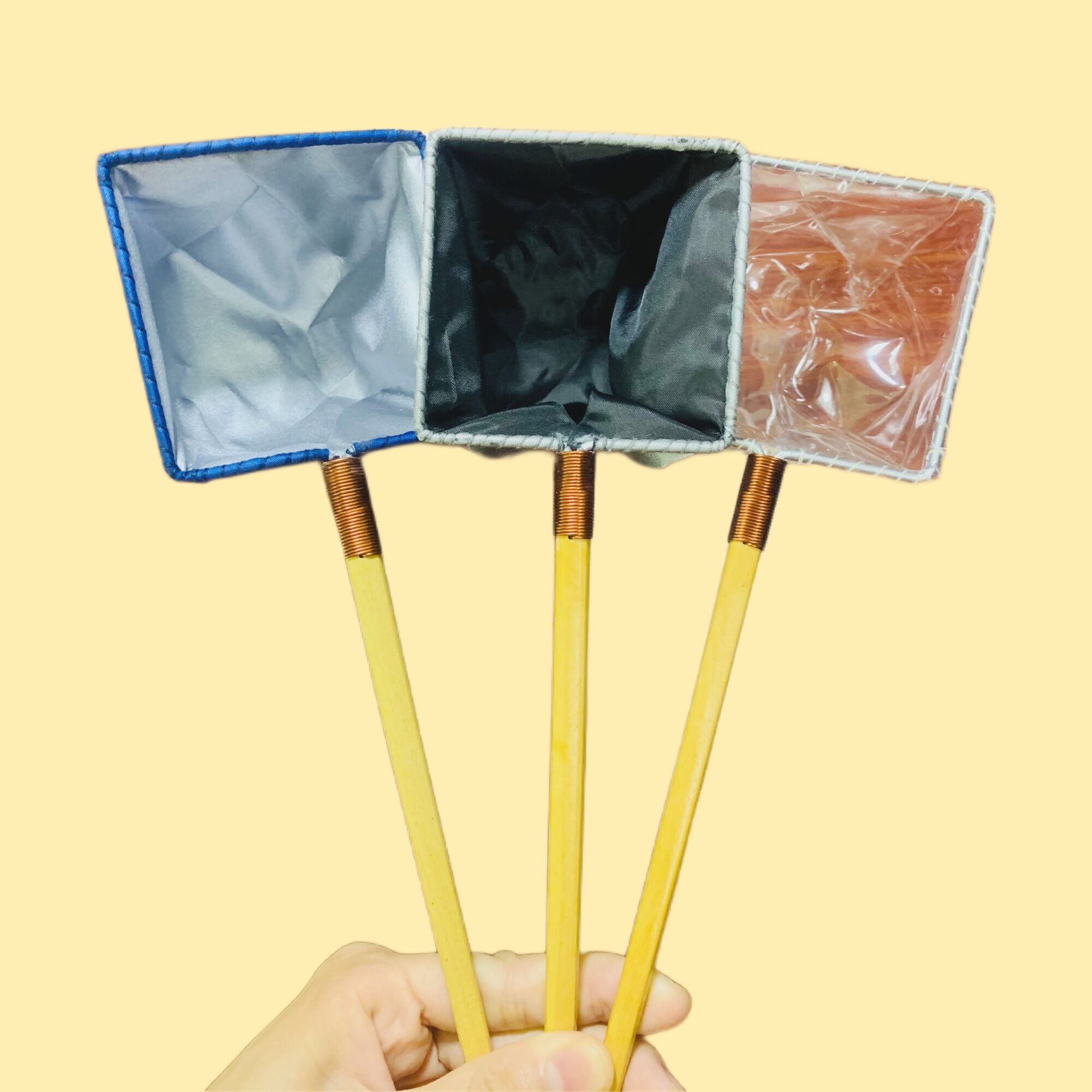 Vợt show cá guppy , betta - chống sốc nước cho cá