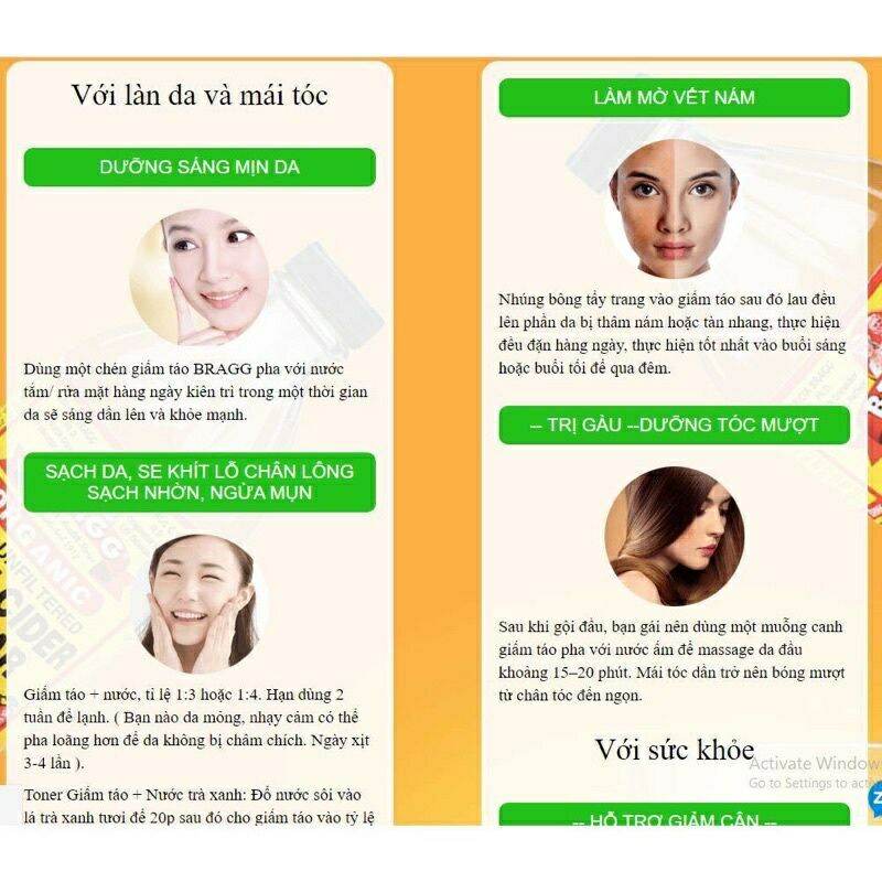 [Tặng quà] Giấm táo hữu cơ Bragg của Mỹ [Chính hãng]