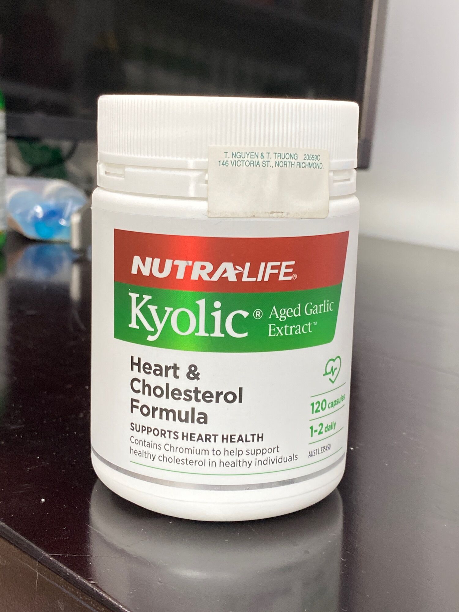 Nutralife kyolic Agrd Garlic extract. Viên uống chiết xuất tỏi 120v