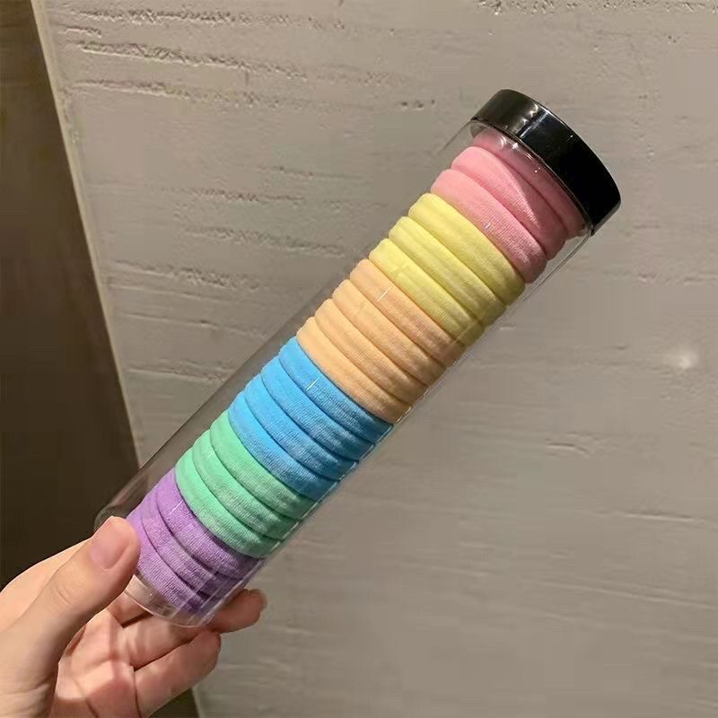 Ống 20 dây cột tóc co giãn siêu bền (MÀU NGẪU NHIÊN)