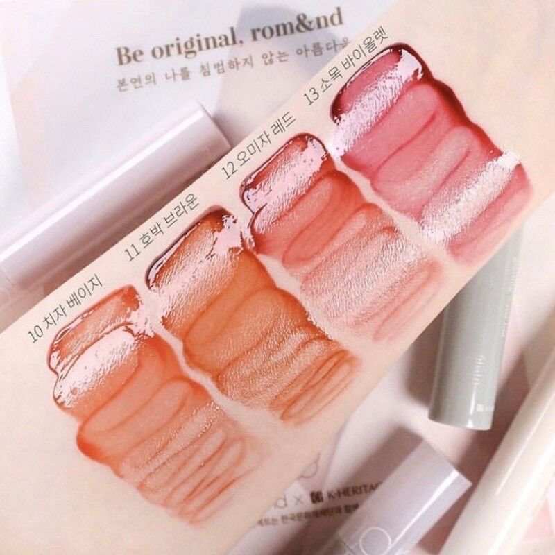 Son bóng Tint Romand Glasting Water Tint 4g (Hanbok)