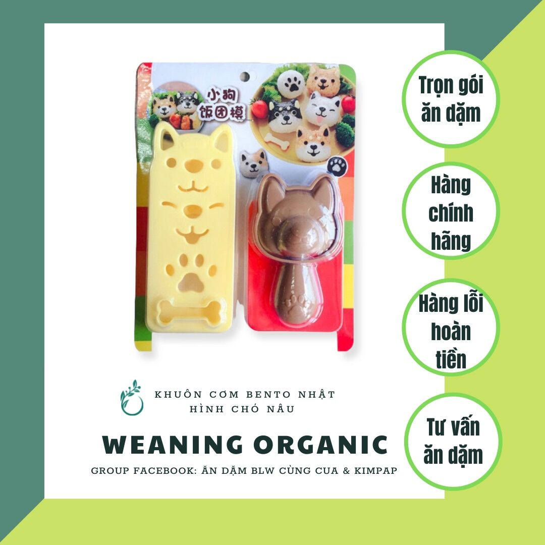 Bộ khuôn Nhật hình thú làm cơm bento cho bé