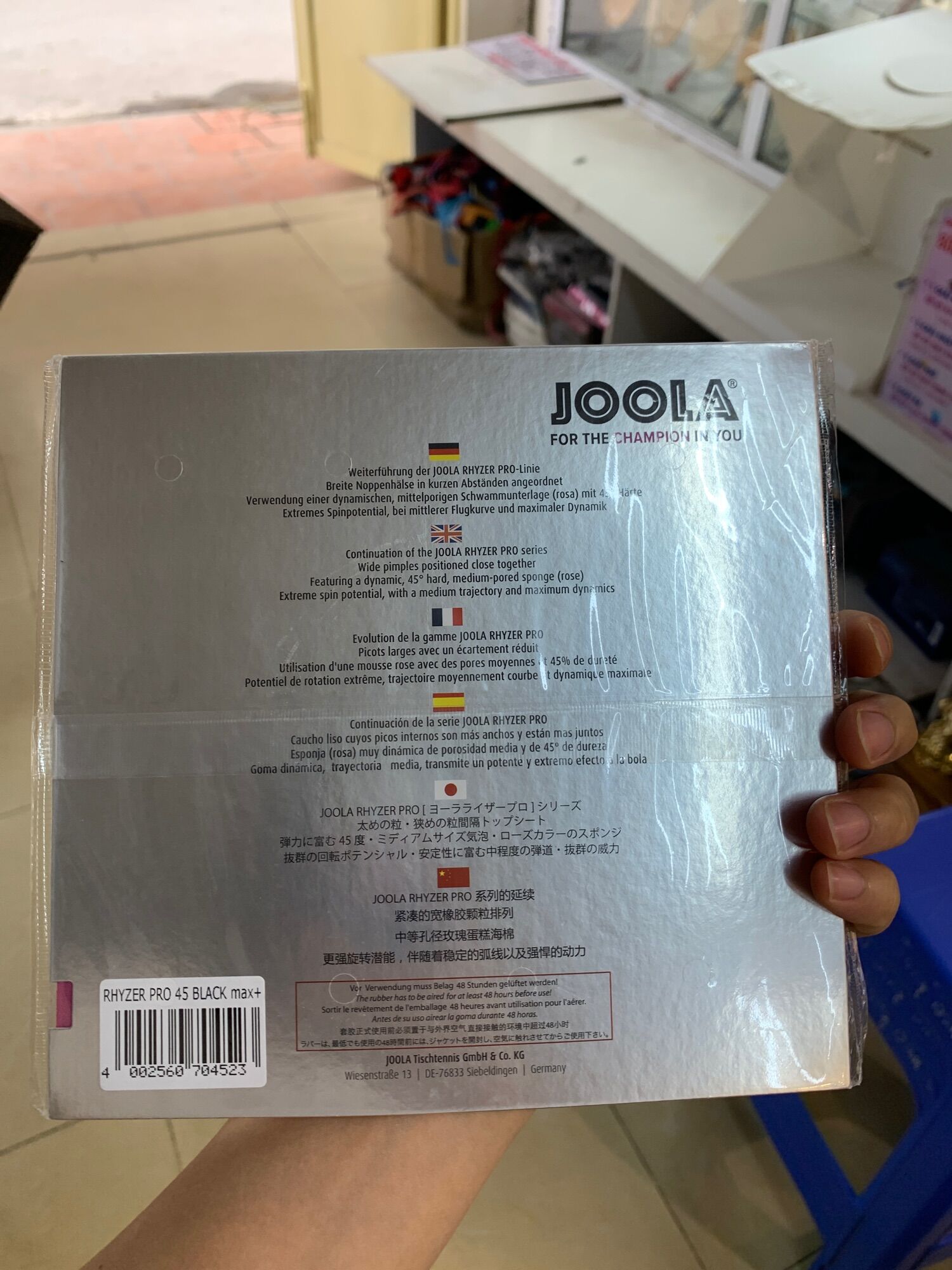 Joola Rhyzer Pro 45