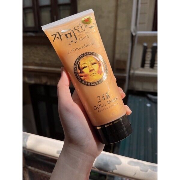 [Tặng kèm cọ]Mặt Nạ Vàng 24K gold mask