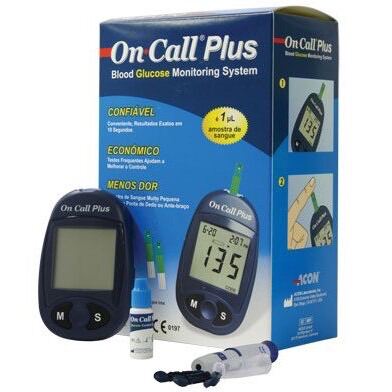 Máy Thử Đường Huyết Oncall Plus Tặng Kèm 25 Que