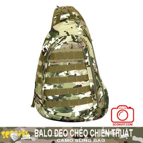 Balo đeo chéo chiến thuật thời trang đa năng