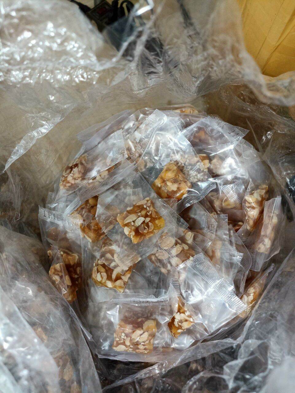 Kẹo dẻo đậu phộng, mè 500g