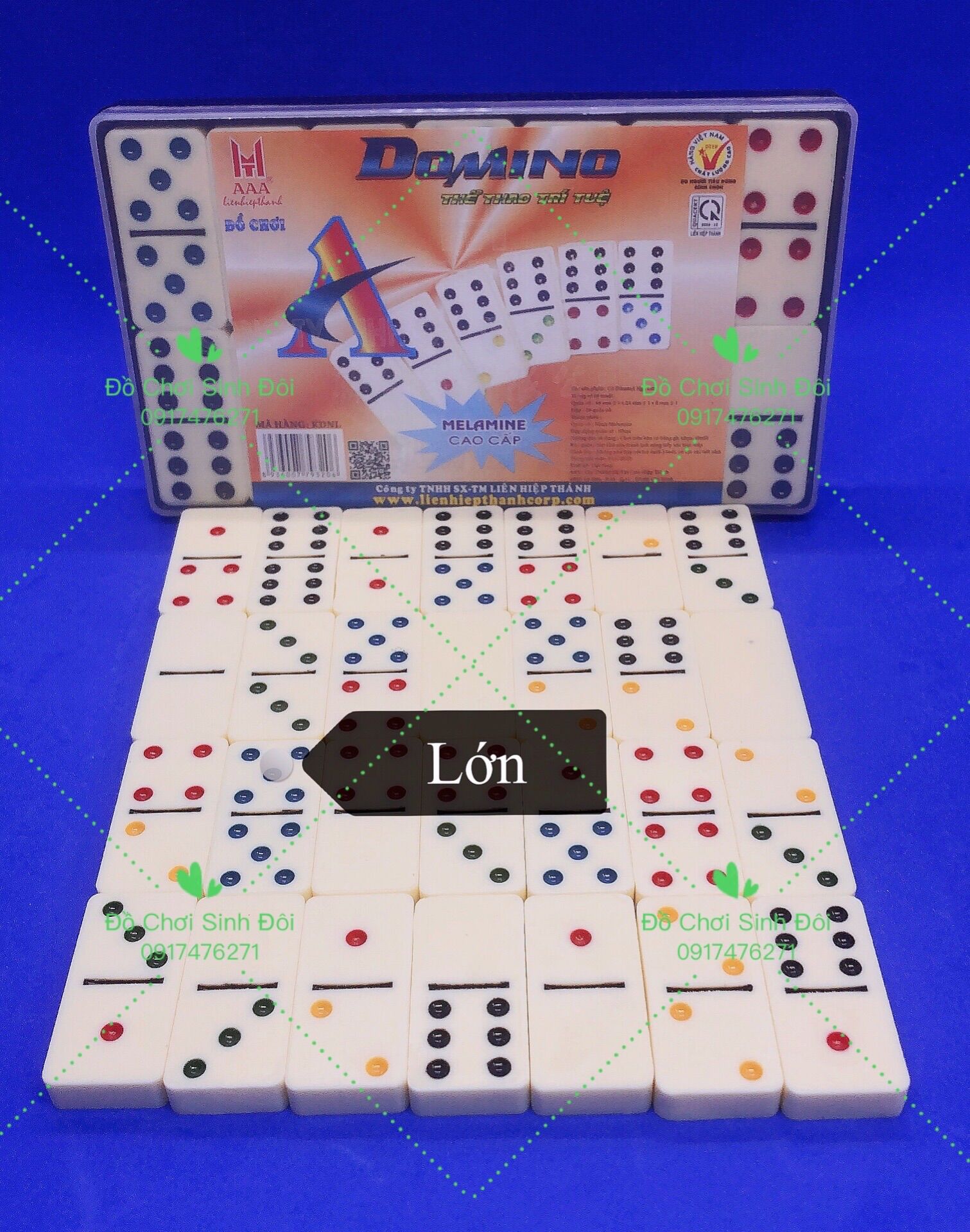 Cờ domino cao cấp liên hiệp thành - lớn