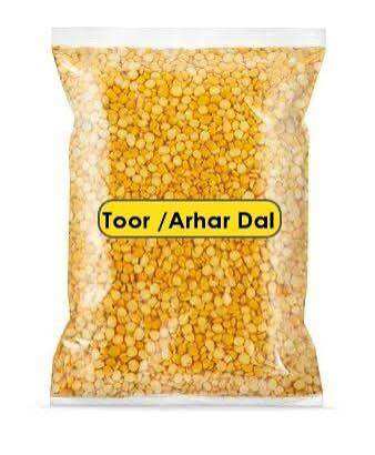 Toor Dal / Arhar Dal / Pigeon Peas 1 Kg Pack imported ( Toor Dal / Arhar Dal / Pigeon Peas 1 Kg Gói nhập khẩu)