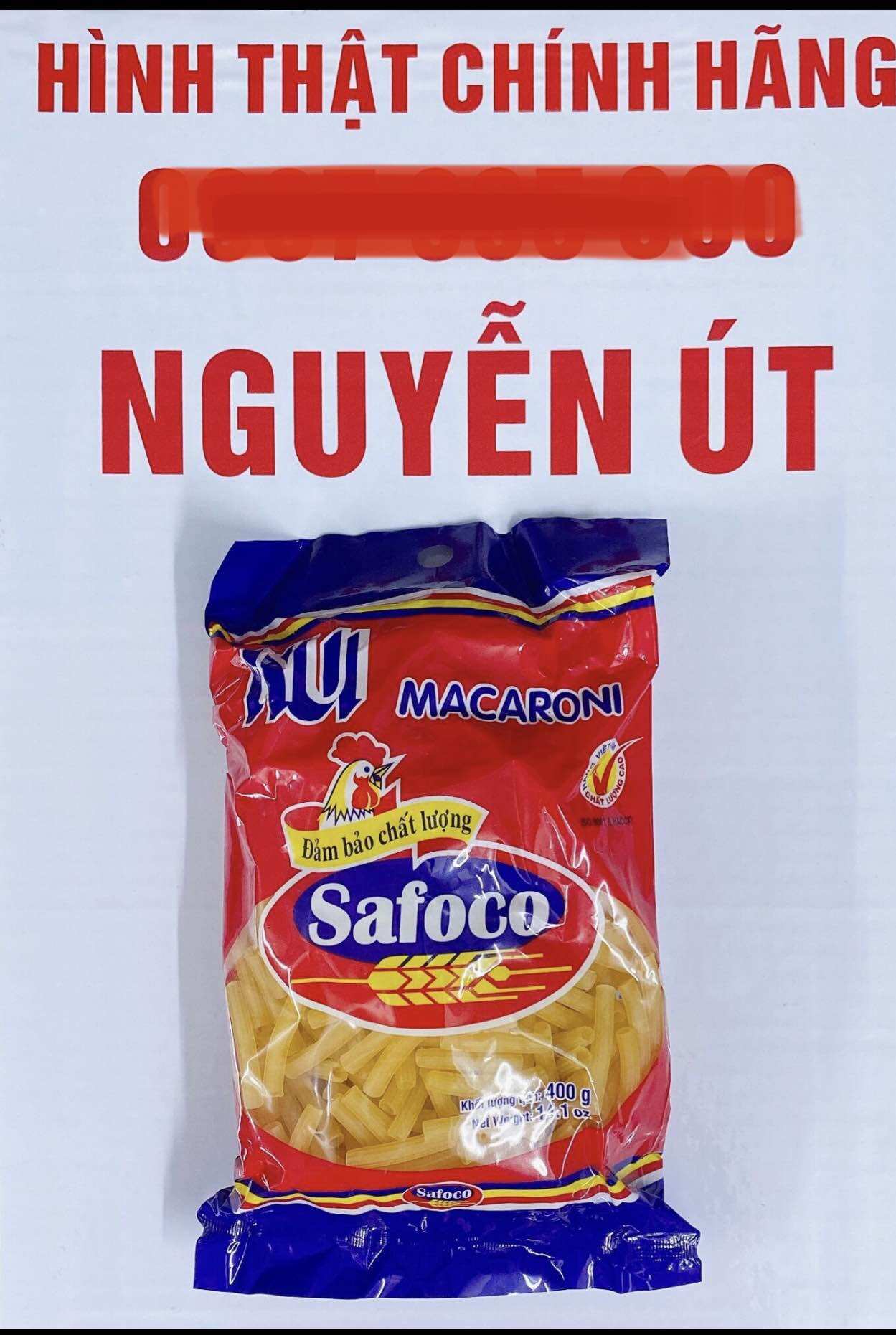 Nui ống safoco 400g