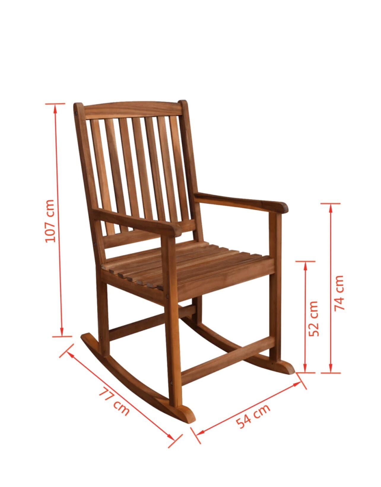 Ghế gỗ bập bênh, Ghế gỗ decor