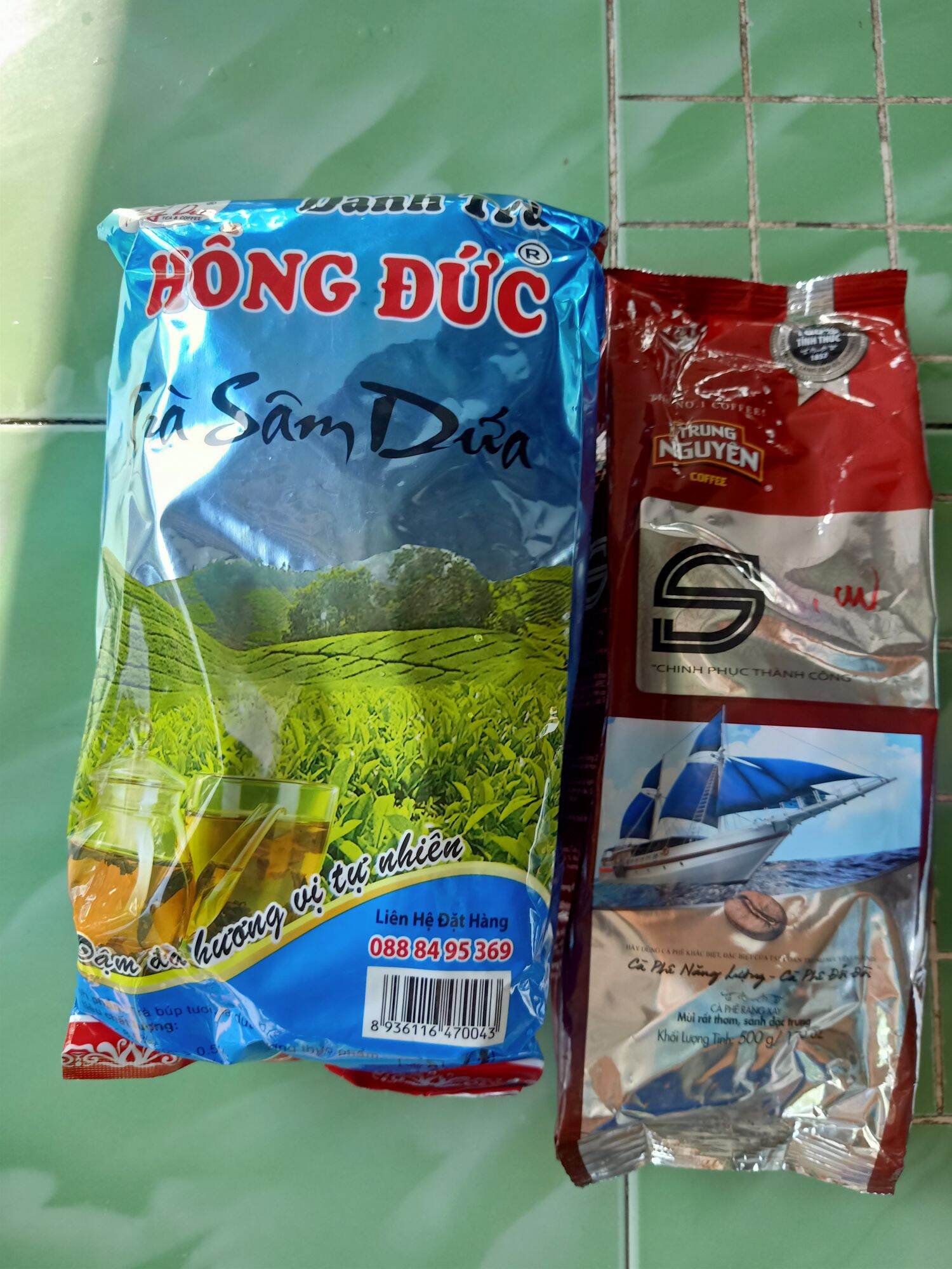 Gói 400g Trà Sâm Dứa Làm Trà Đường Thơm Ngon