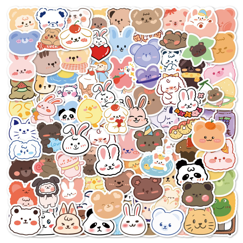 Set 20/50/100 hình dán sticker chống thấm nước M5