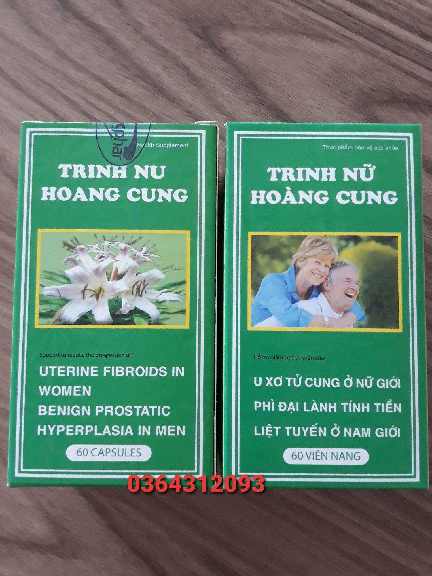 trinh nữ hoàng cung - lọ 60 viên