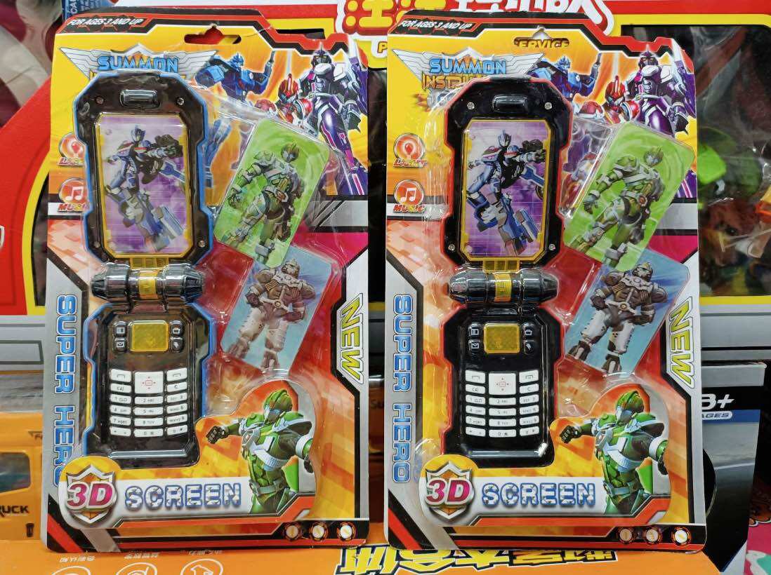Đồ chơi điện thoại siêu nhân super hero 9920b