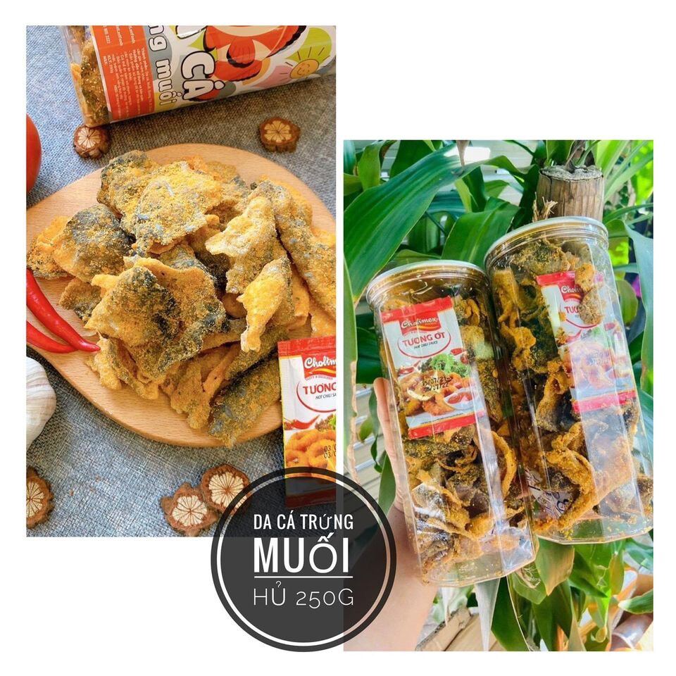 DA CÁ TRỨNG MUỐI