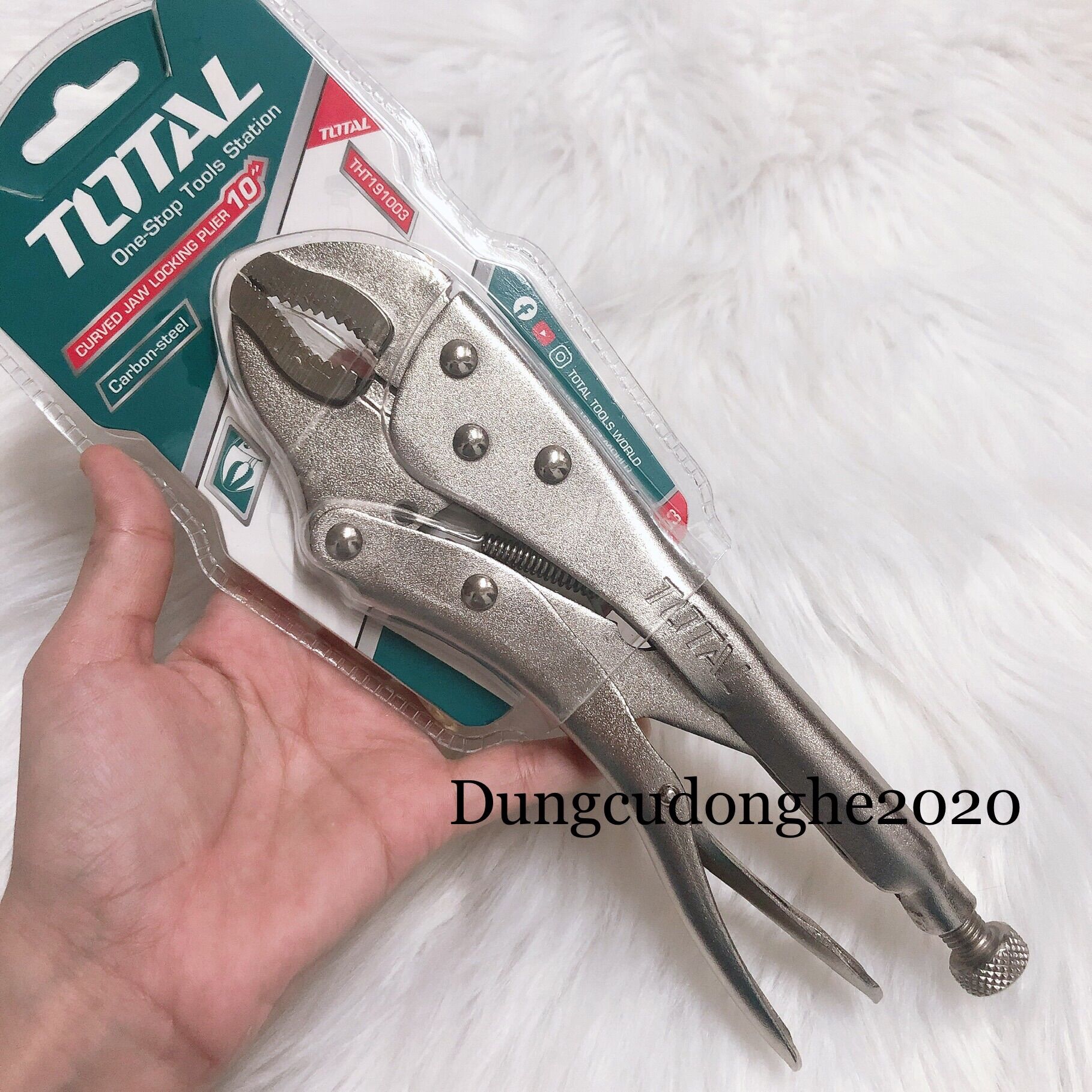 Total kềm kìm bấm khóa chết 10inch 250mm tht191003