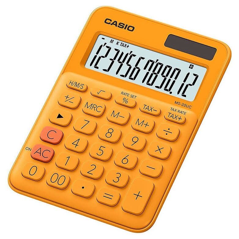 Máy tính để bàn Casio MS-20UC CHÍNH HÃNG (nhiều màu)