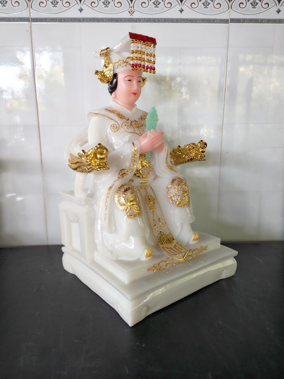 Tượng Thiên Hậu Thánh Mẫu cao 30cm