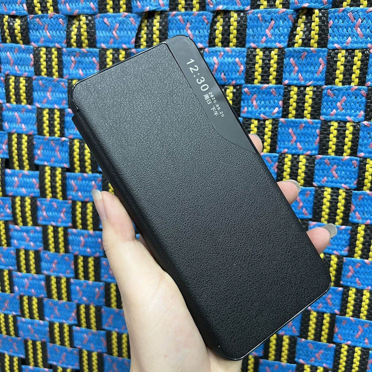 Bao da Oppo Reno 8 5G dẻo màu kiểu da thời trang
