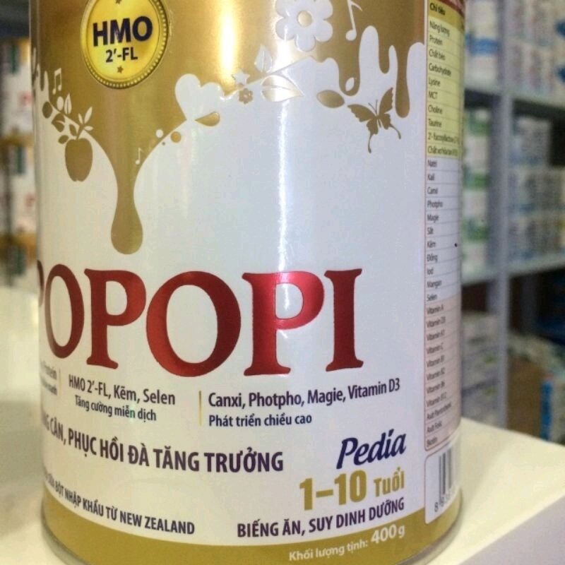 Sữa bột POPOPI PEDIA cho bé 1-10 tuổi