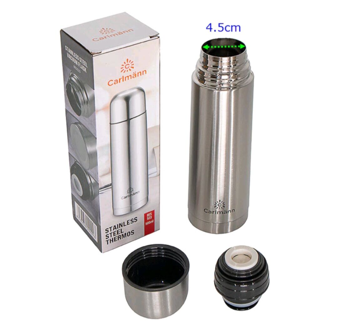 Bình Giữ Nhiệt inox CarLMann 500ml - BES523
