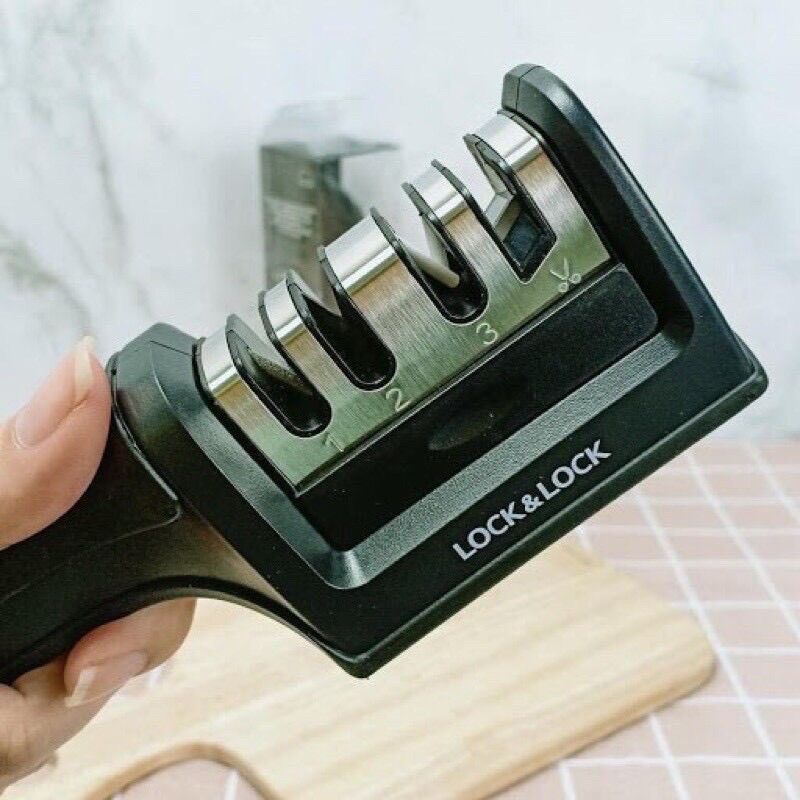 Dụng cụ mài dao kéo lock&lock ckk113 - hàng chính hãng