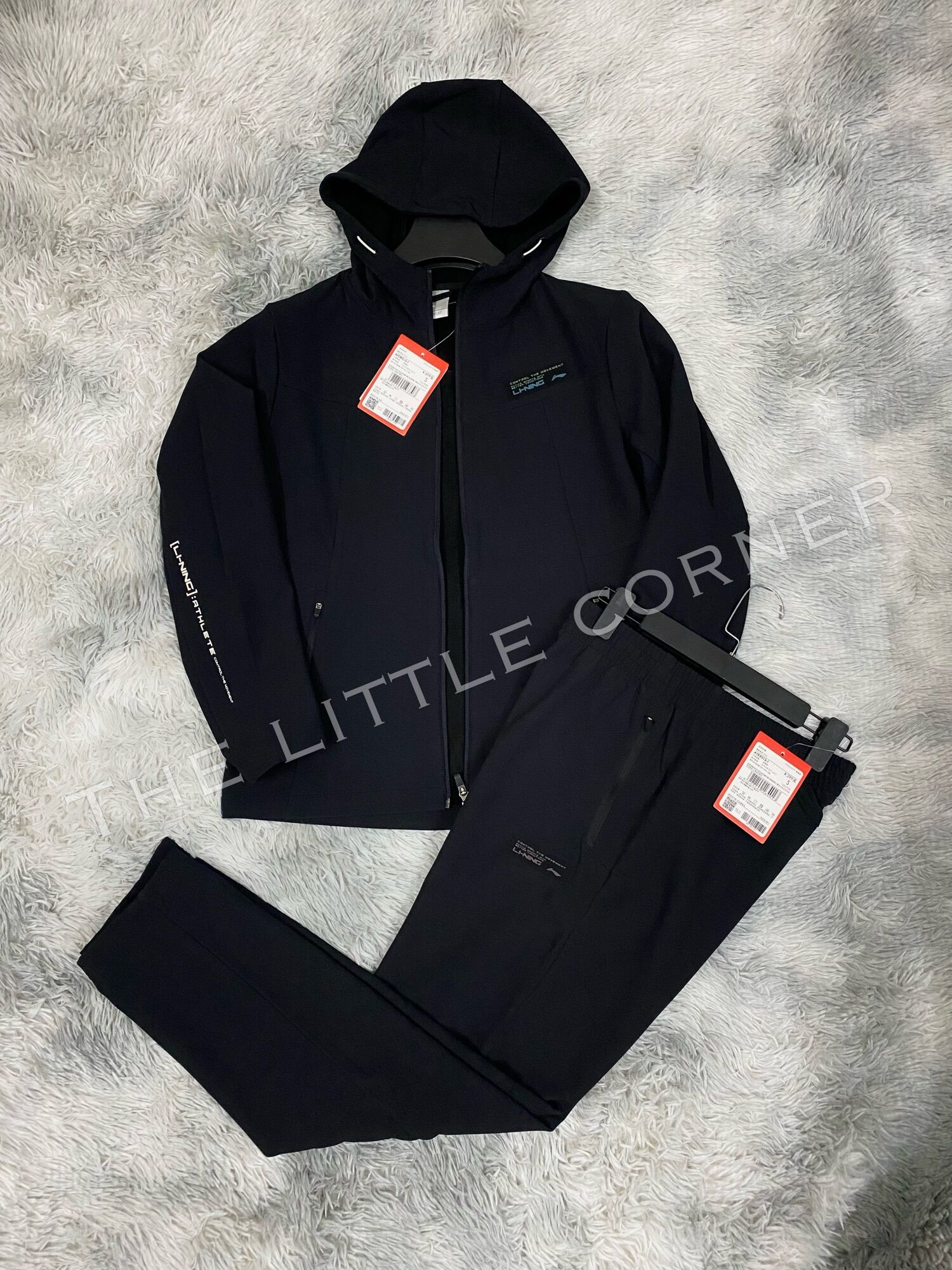 Set gió lót nỉ Lining nam
