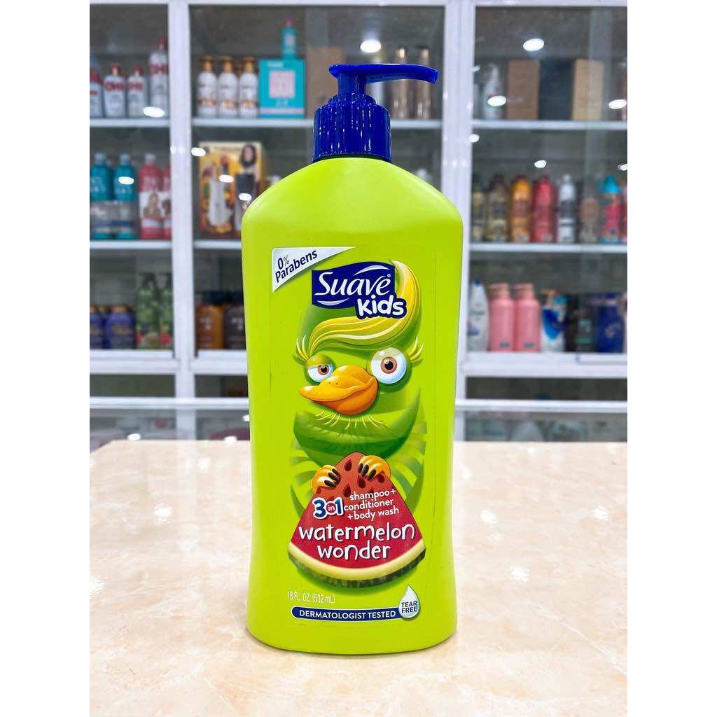 👶👶⭐️⭐️sữa tắm suave kids 3in1 👧 👦