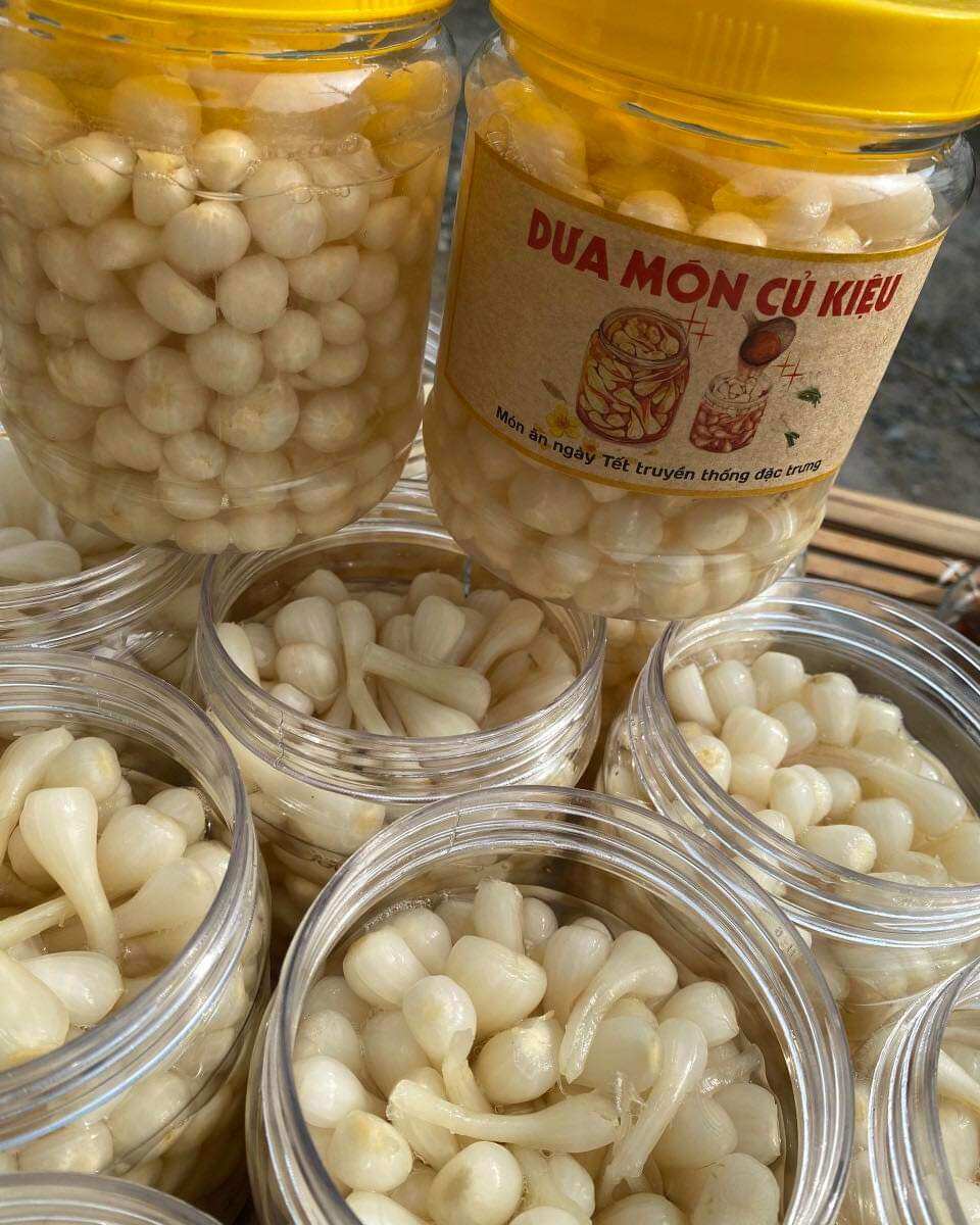 Củ kiệu ngâm chua ngọt KL:750g