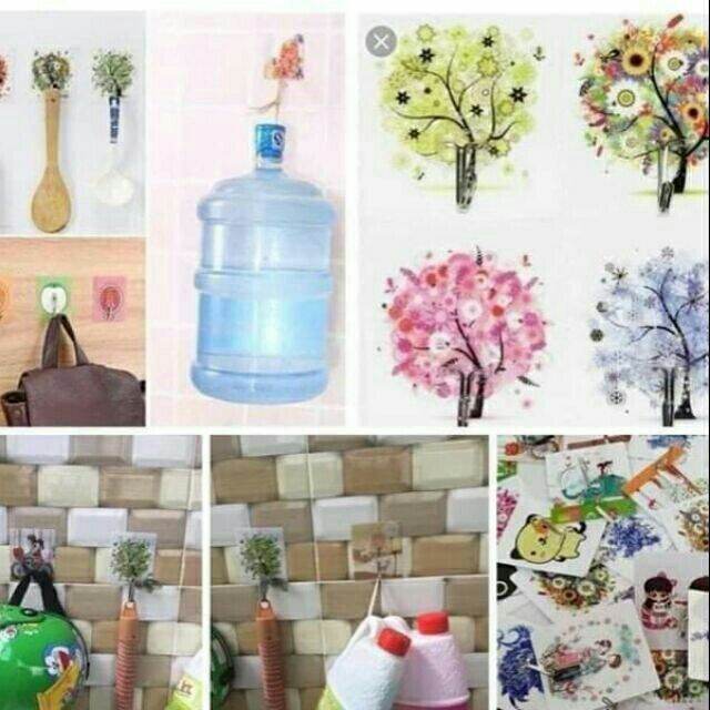 Combo 5 móc dán chịu lực 3D siêu dính