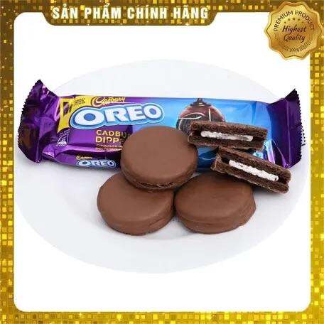 Bánh OREO phủ socola sữa nhân kem vani gói 50g