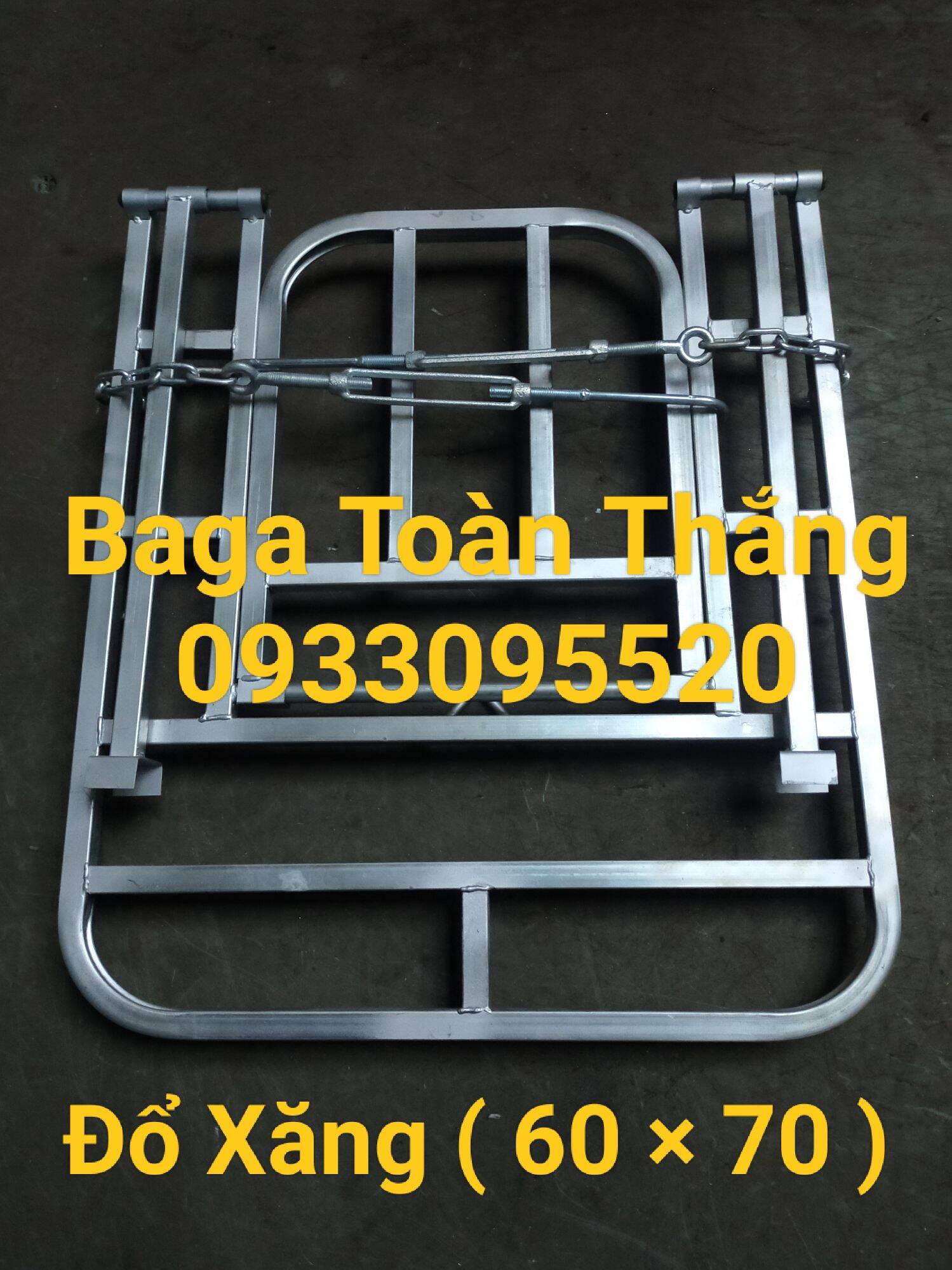 Baga Chở Hàng Mở Cốp Đổ Xăng (60×70) Cho Mọi Loại Xe