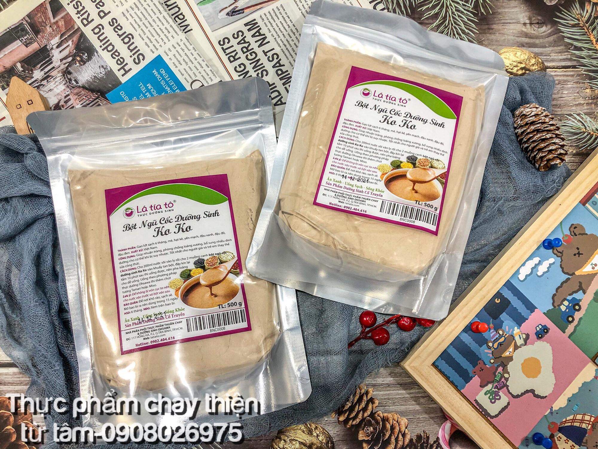 Bột Ngũ Cốc Dưỡng Sinh KoKo Không Đường 500G