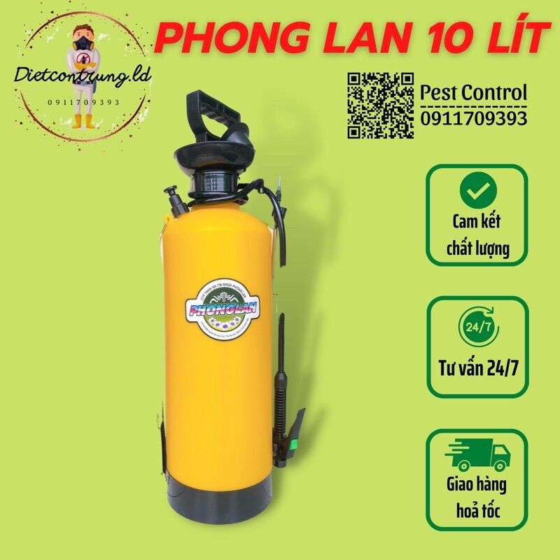 Bình nhựa Phong Lan 10 Lít - Hàng loại đẹp, chắc chắn