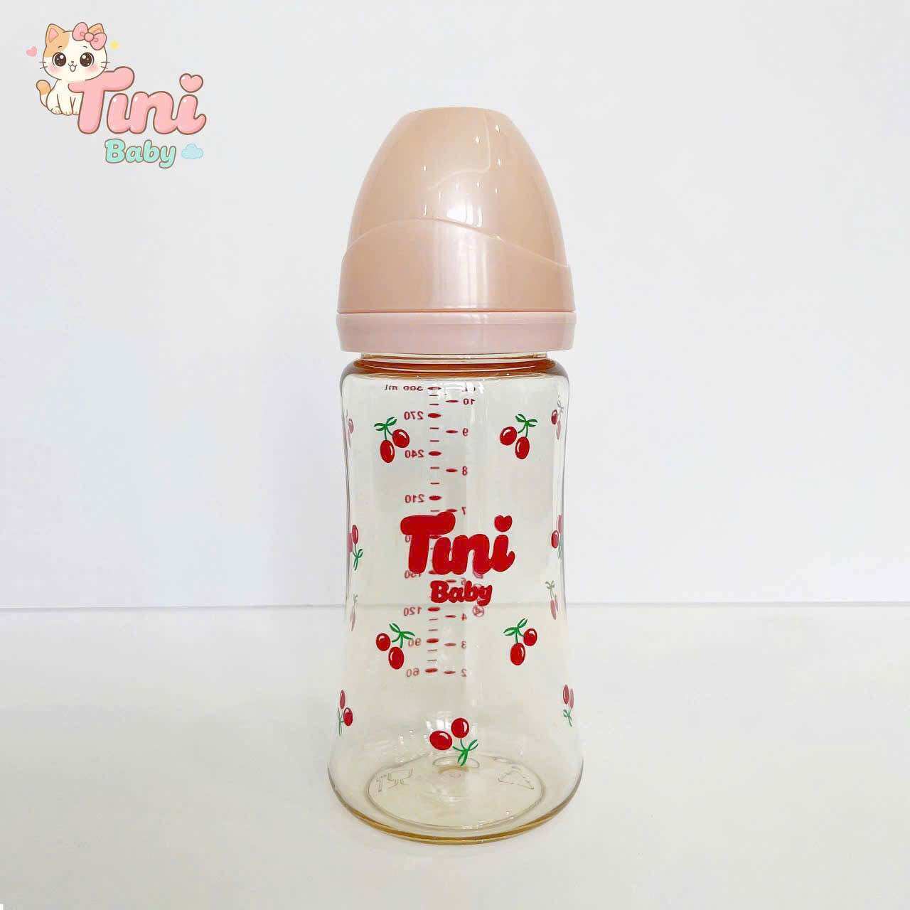 Bình sữa cổ rộng Tini Baby PPSU 170ml/ 270 ml