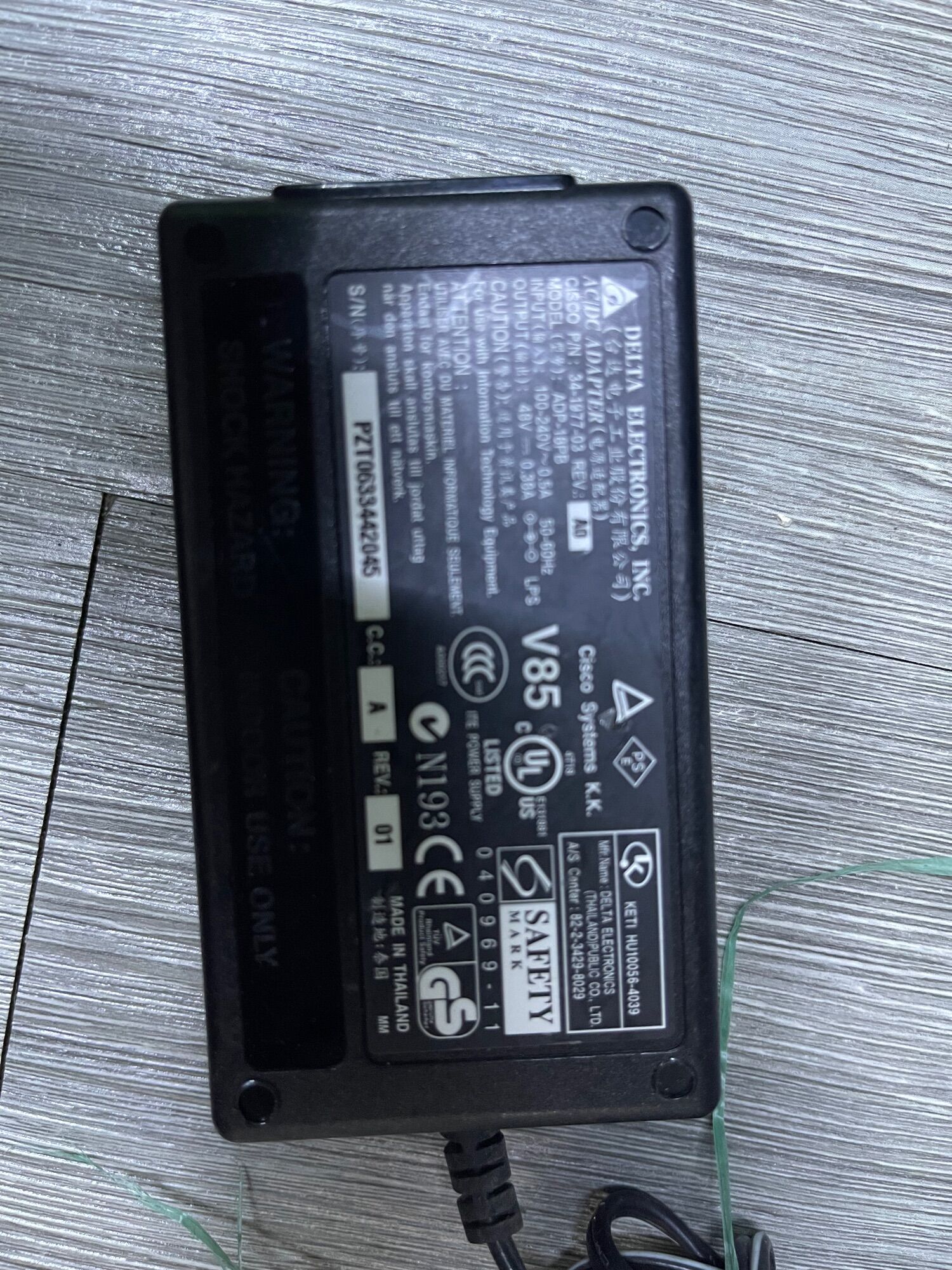 [HCM]Adaptor Nhật  48v 380mA cho điện thoại IP Wifi router... Tặng dây nguồn