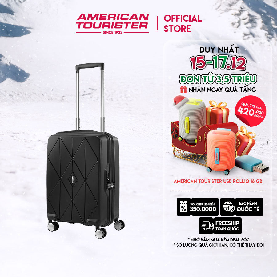 Vali kéo American Tourister Argyle Spinner EXP TSA