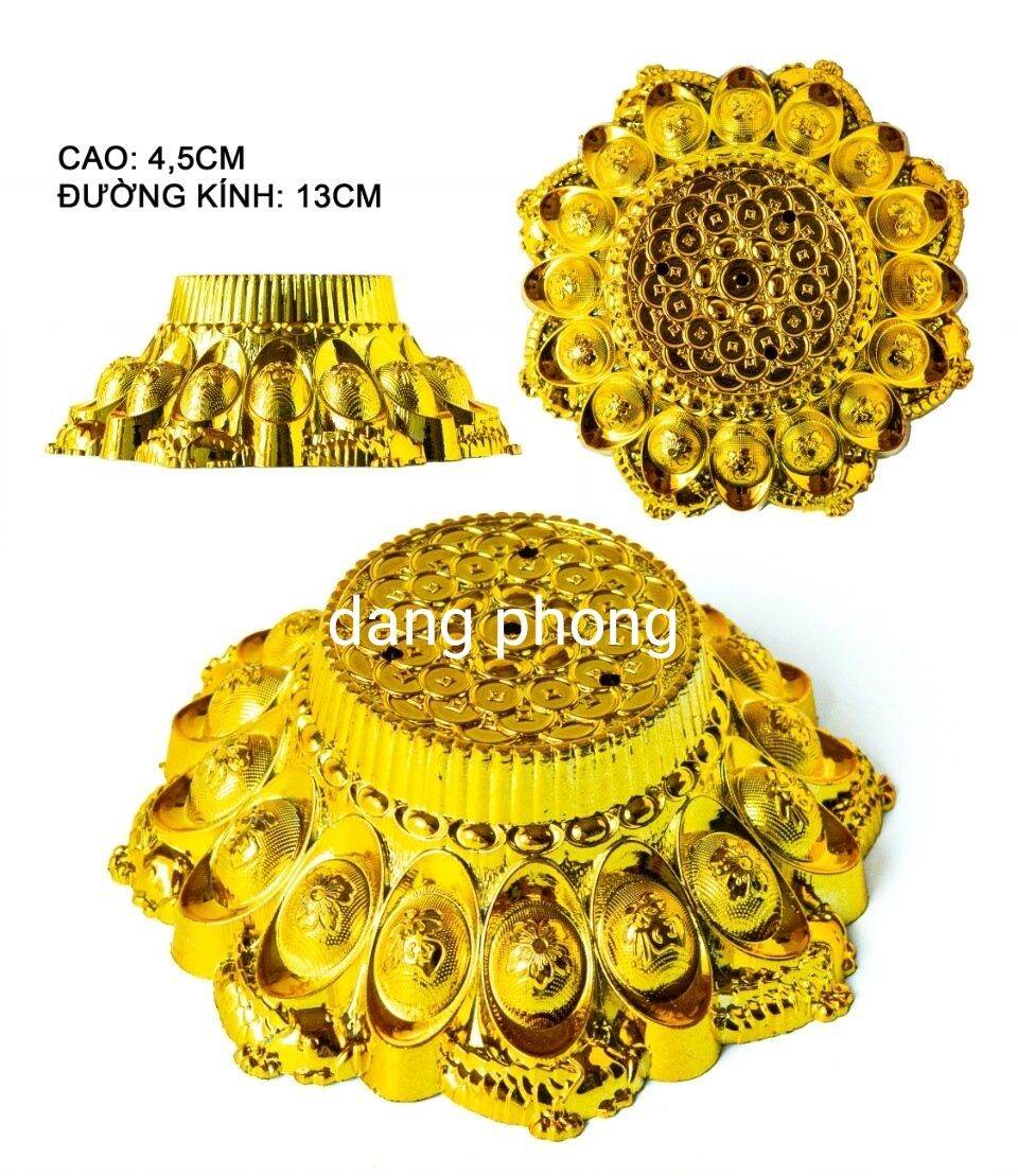 Đế vàng cá làm tháp tỏi