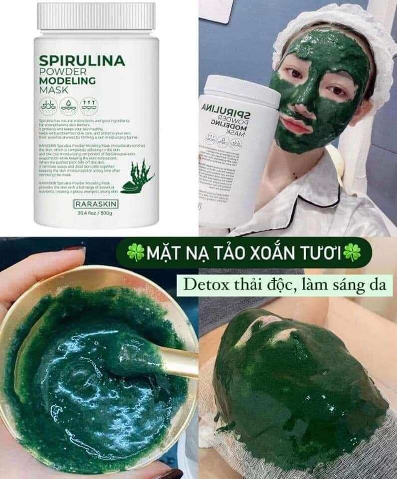 mặt nạ tảo xoắn tươi Hàn Quốc
